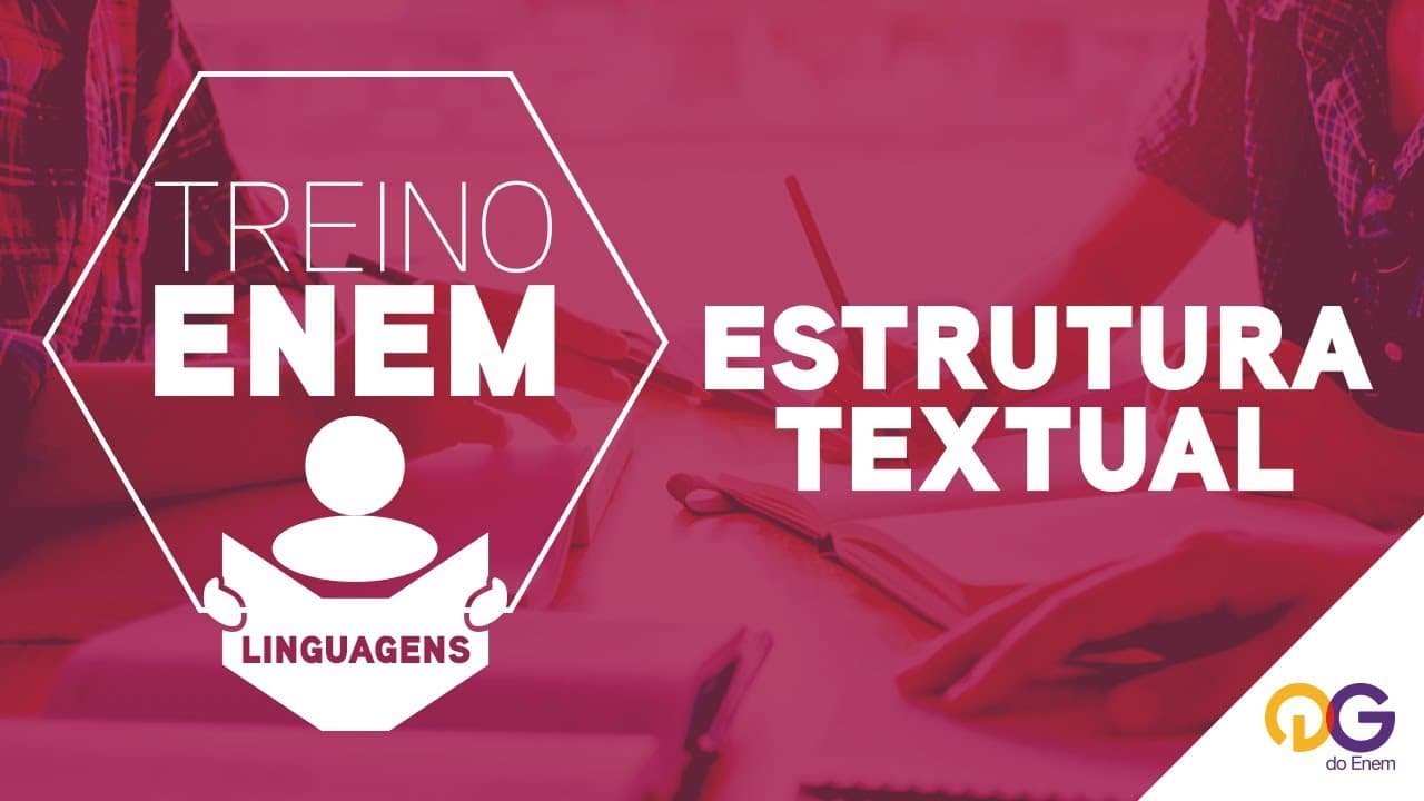 Thumbnail: Treino ENEM: Estrutura Textual