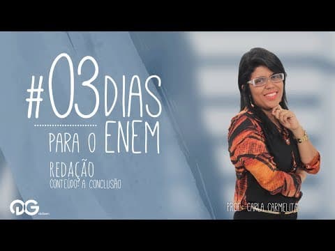 Thumbnail da aula: Redação: Como fazer a conclusão | ENEM