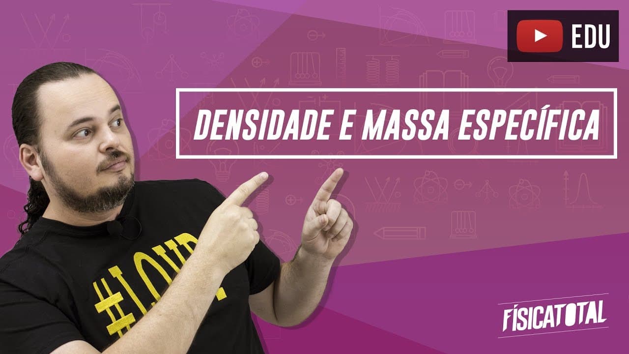 Thumbnail: Hidrostática | Densidade e massa específica | Física em Questões 071