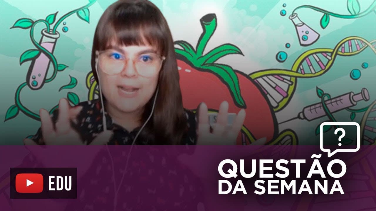 Thumbnail: SOCIOLOGIA NO ENEM | ENGENHARIA GENÉTICA #enem #sociologia #engenhariagenetica #correção