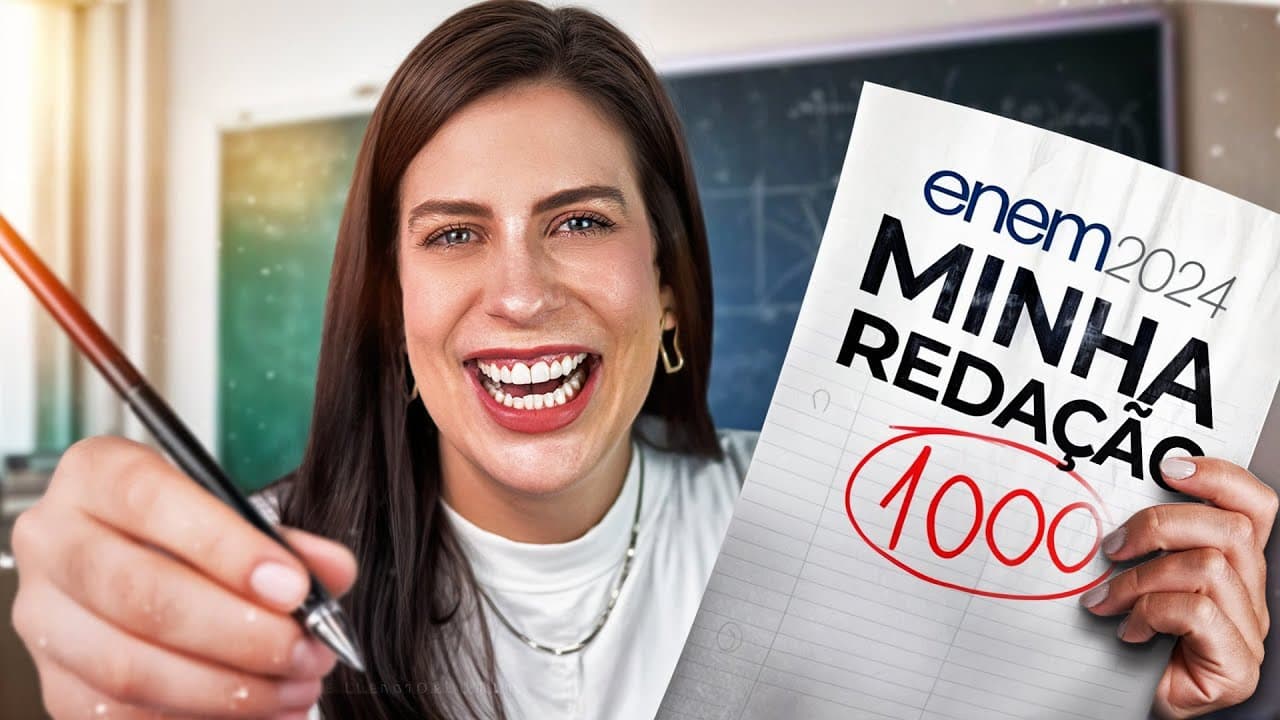 Thumbnail: VOU PASSAR NO ENEM COM ESSA REDAÇÃO?
