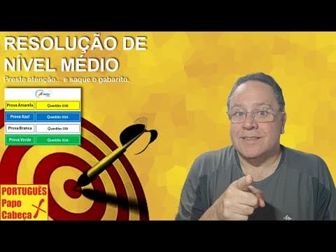 Thumbnail da aula: Questões do ENEM CLXXVI- Aula 777