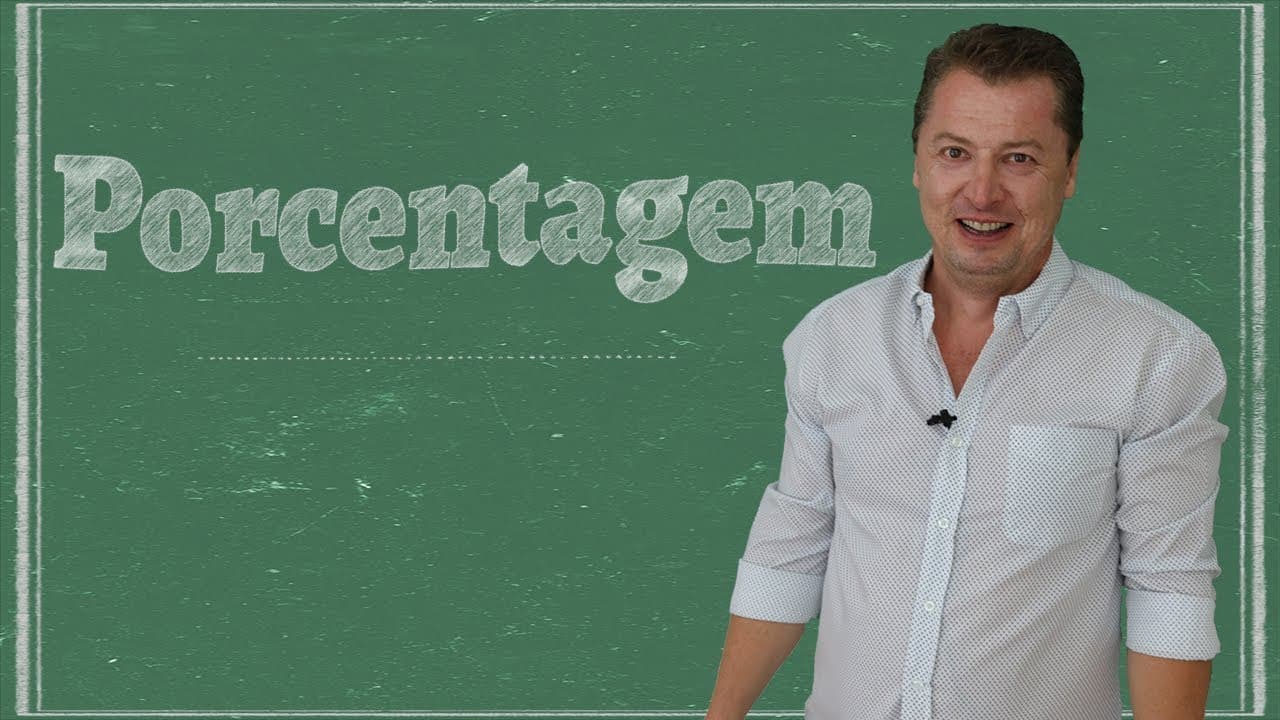 Thumbnail: PORCENTAGEM SIMPLES - Curso de Matemática Básica (Aula 14)
