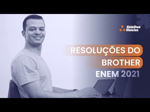 Thumbnail da aula: Enem 2021 | Em um estudo realizado pelo IBGE em quatro estados e no Distrito Federal