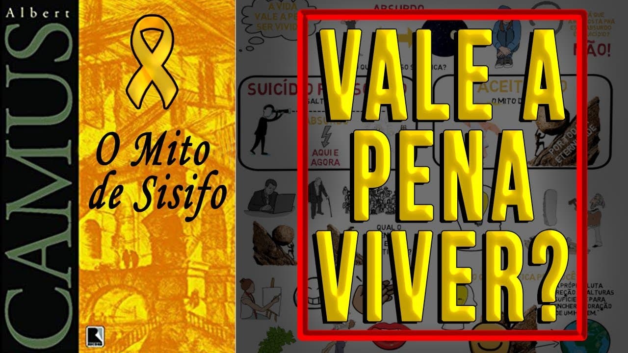 Thumbnail: QUAL O SENTIDO DA VIDA? | O Mito de Sísifo por Albert Camus