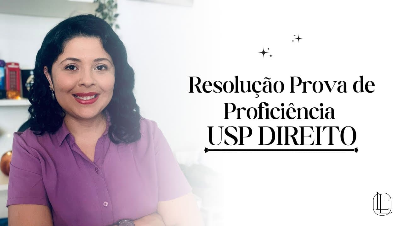 Thumbnail: Prova de Proficiência Direito USP FUVEST