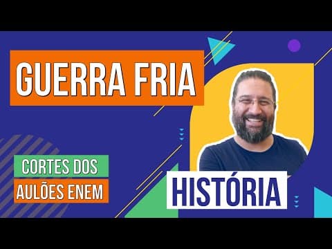 Thumbnail da aula: GUERRA FRIA | Cortes dos Aulões do Enem | História | Rodrigo Schlenker