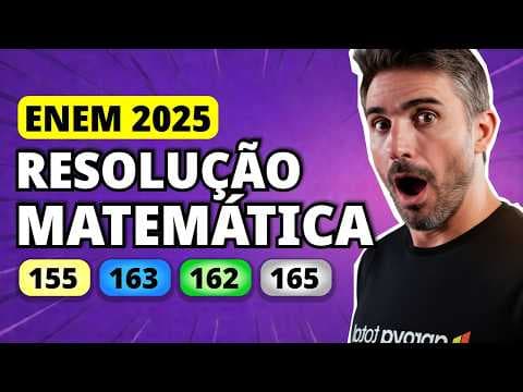 Thumbnail da aula: ENEM 2025 Matemática – Questão 155 | Em uma escola, todos os estudantes do ensino médio praticam uma
