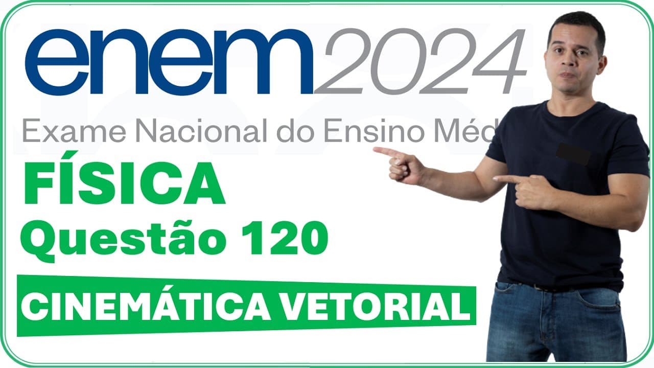 Thumbnail: ENEM 2024 | QUESTÃO 120 | PARA OS CIRCUITOS DE MARATONAS AQUÁTICAS REALIZADAS EM MARES CALMOS