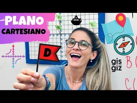 Thumbnail da aula: PLANO CARTESIANO  | Aprenda de uma forma diferente \Prof. Gis/