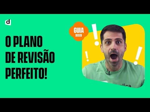 Thumbnail da aula: ENEM 2021| 50 ASSUNTOS PARA REVISAR | GUIA DESCOMPLICA