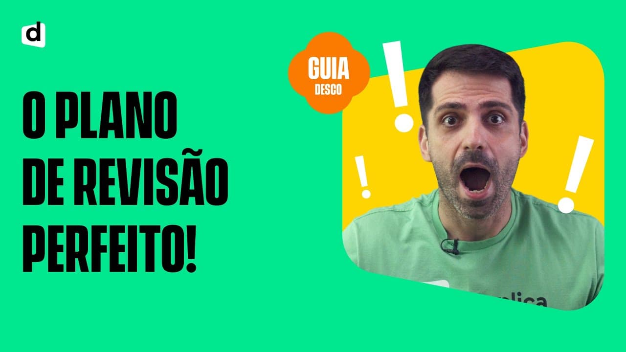 Thumbnail: ENEM 2021| 50 ASSUNTOS PARA REVISAR | GUIA DESCOMPLICA