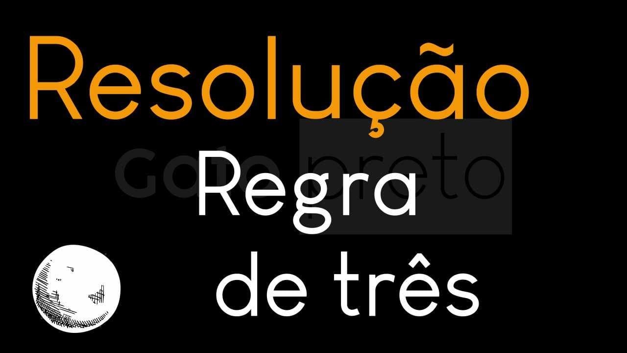 Thumbnail: RESOLUÇÃO DE REGRA DE TRÊS - UNESP 2012