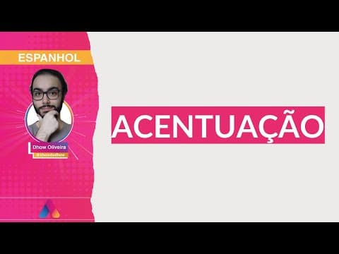 Thumbnail da aula: REVISÃO VESTIBULAR UFRGS 2021 | ESPANHOL 04: ACENTUAÇÃO | Curso Alternativa A
