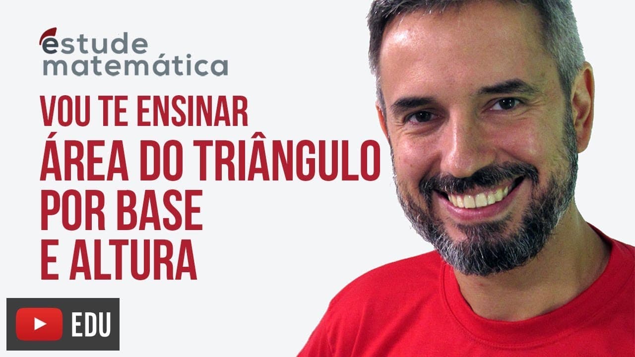 Thumbnail: Área do triângulo por base e altura [Geometria Plana: aula 16] – Vou te ensinar 87