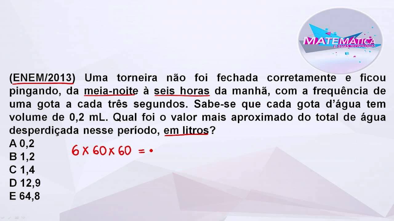Thumbnail: Matemática: Unidades de medida - ENEM | QG Resolve
