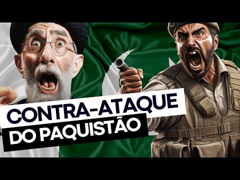 Thumbnail da aula: Paquistão vs Irã: o troco veio forte | Geopolítica