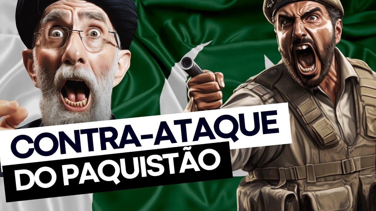 Thumbnail: Paquistão vs Irã: o troco veio forte | Geopolítica
