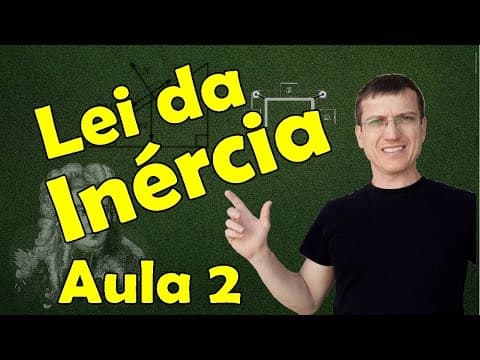 Thumbnail da aula: LEI DA INÉRCIA (Primeira Lei de Newton) - AULA 2   DINÂMICA - Prof. Marcelo Boaro