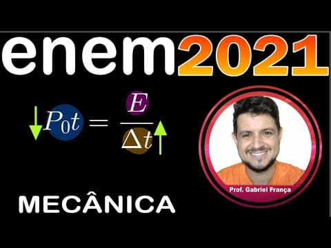 Thumbnail da aula: ENEM 2021 Analisando a ficha técnica de um automóvel popular, verificam-se algumas características