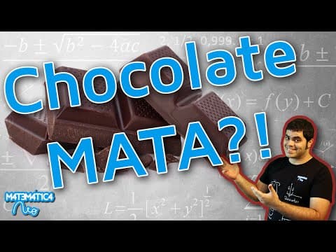 Thumbnail da aula: CHOCOLATE MATA? - Regra de Três e Teobromina | Matemática Rio