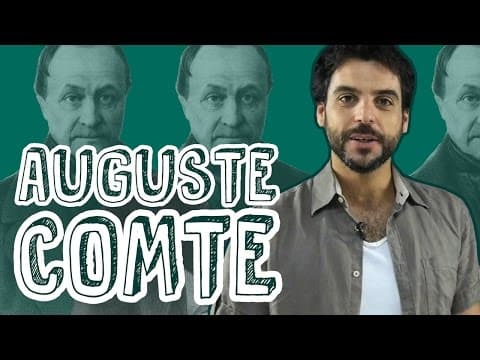 Thumbnail da aula: Aula Sociologia - Auguste Comte e o Positivismo - STOODI