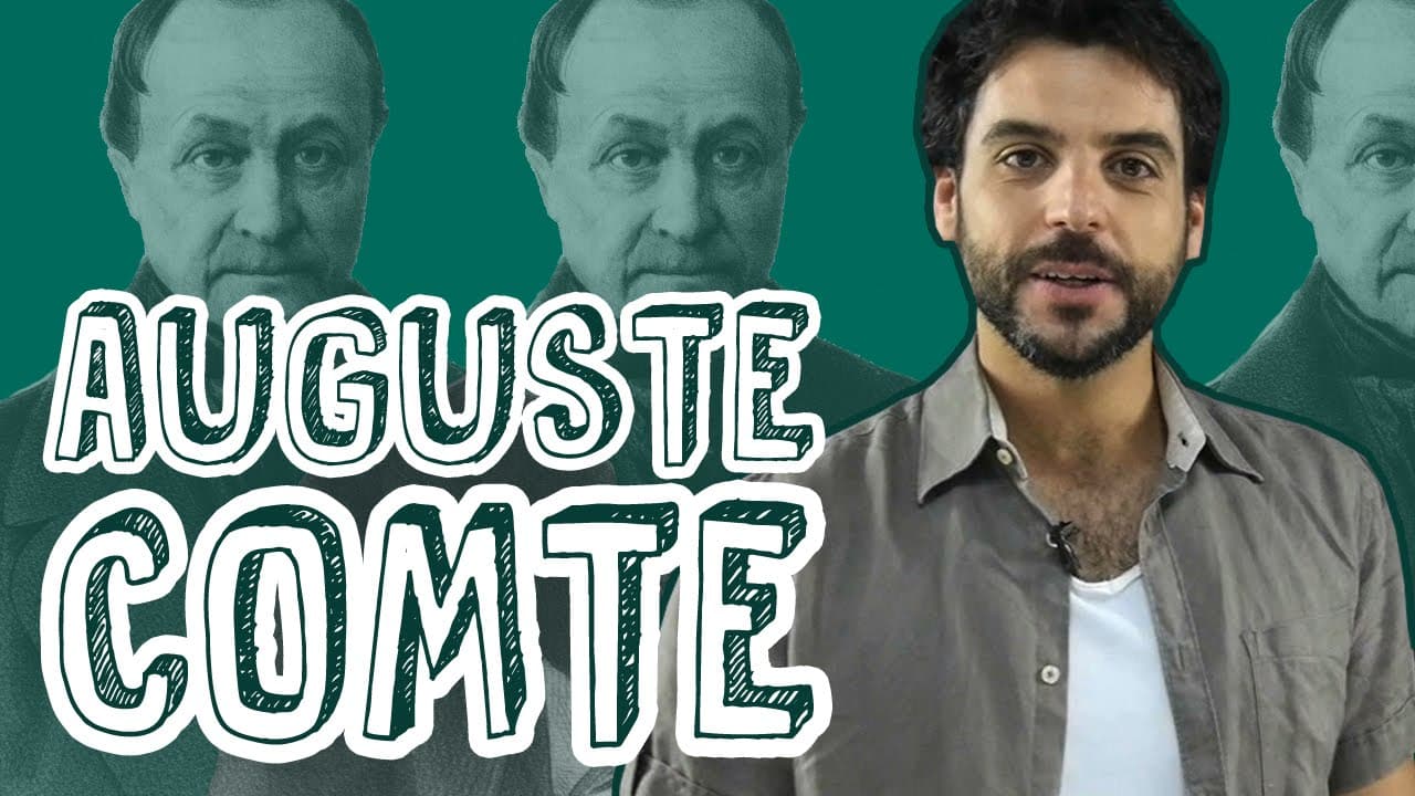 Thumbnail: Aula Sociologia - Auguste Comte e o Positivismo - STOODI