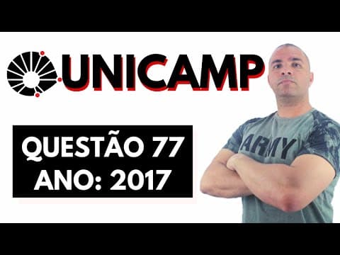 Thumbnail da aula: [UNICAMP 2017/Q77] "Bebidas gaseificadas apresentam o inconveniente de perderem a graça depois..."