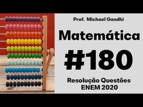 Thumbnail da aula: ENEM 2020 - Com o objetivo de contratar uma empresa responsável pelo serviço de atendimento