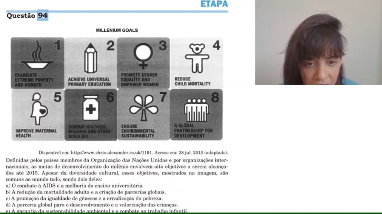Thumbnail: Resolução de questão da prova de inglês do Enem (2010)