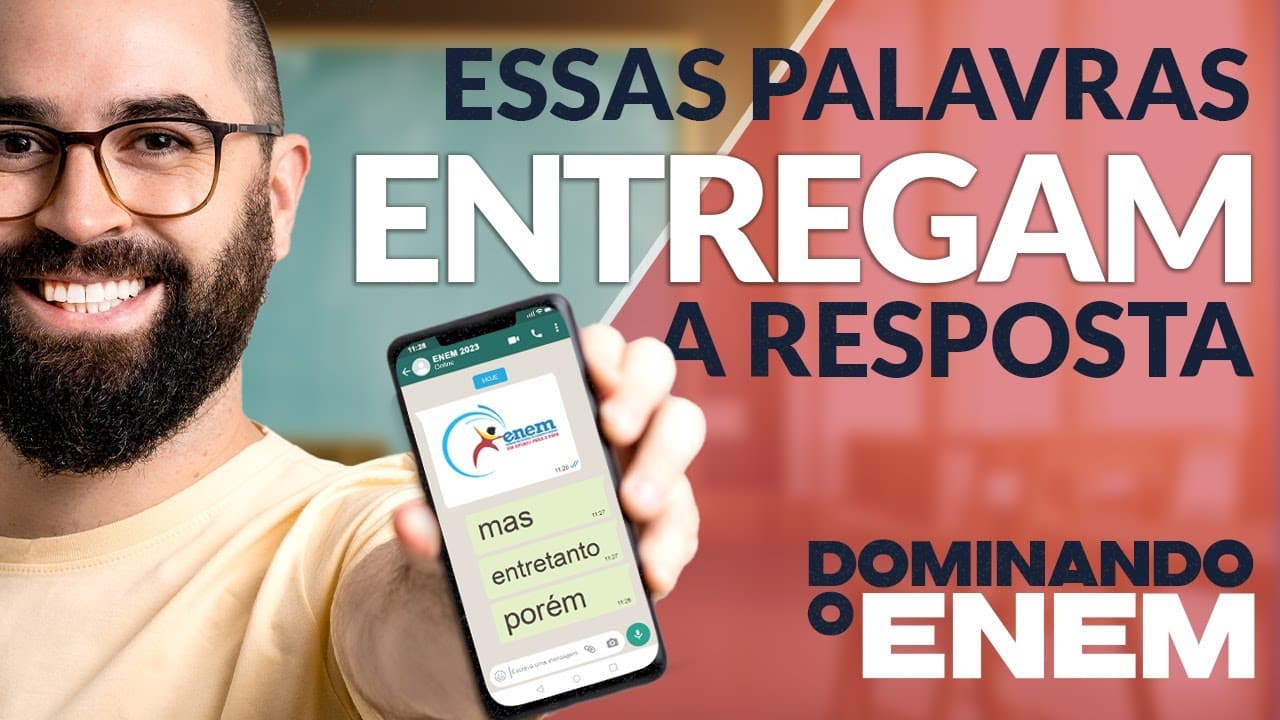 Thumbnail: Atenção às palavras-chaves do enunciado! | Como interpretar melhor as questões?