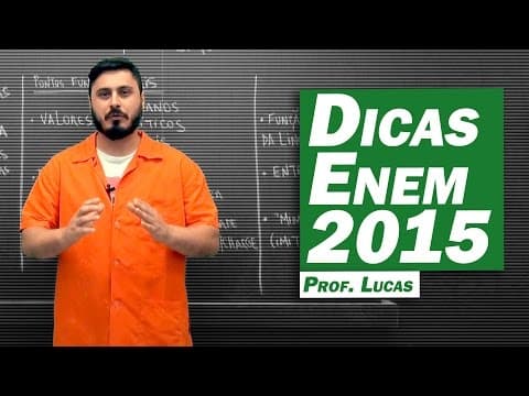 Thumbnail da aula: Dicas Enem 2015 - Literatura