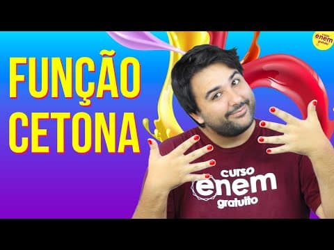 Thumbnail da aula: FUNÇÃO CETONA: QUÍMICA ORGÂNICA | Resumo para o Enem