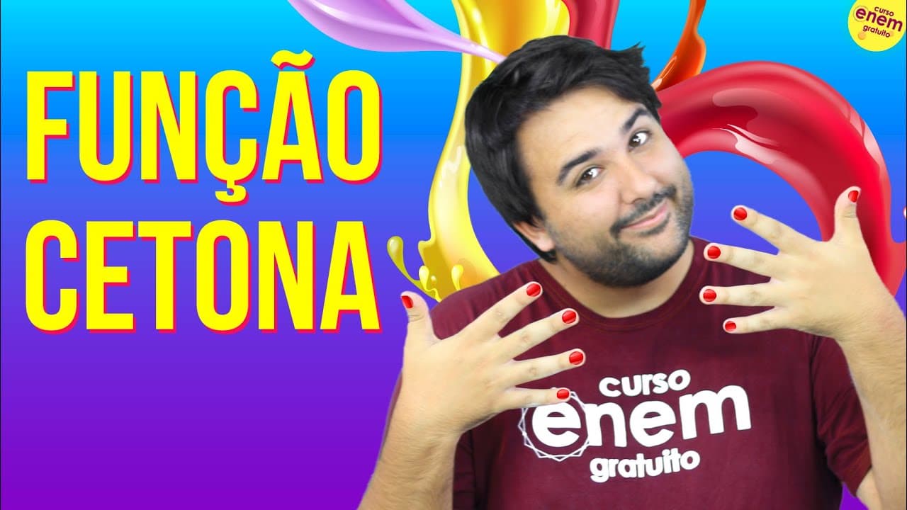 Thumbnail: FUNÇÃO CETONA: QUÍMICA ORGÂNICA | Resumo para o Enem