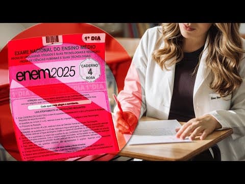 Thumbnail da aula: Como é CORRIGIDA a redação do Enem? (Novidades 2025)