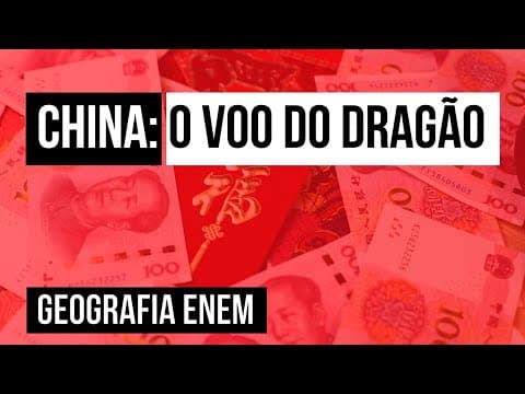 Thumbnail da aula: CHINA: o voo do dragão | Geografia para o Enem | Raphael Carrieri