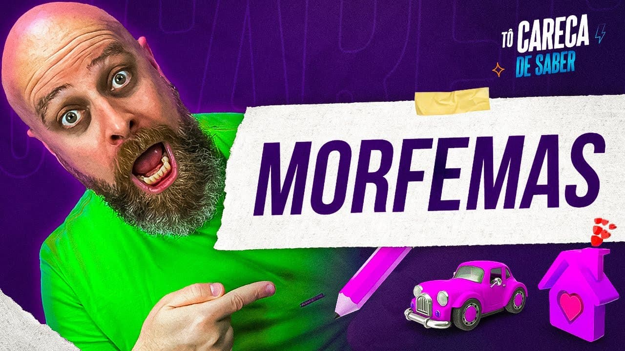 Thumbnail: Morfemas [Prof. Noslen] #carecadesaber #professornoslen
