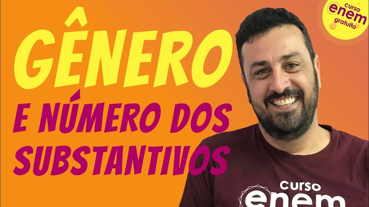 Thumbnail: GÊNERO E NÚMERO DOS SUBSTANTIVOS DO ESPANHOL | Resumo de Espanhol para o Enem