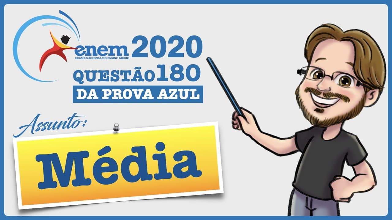 Thumbnail: ENEM 2020 || Média || Com o objetivo de contratar uma empresa responsável pelo serviço de