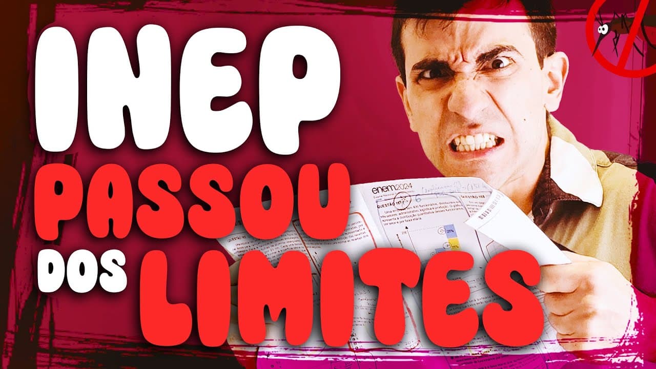 Thumbnail: A QUESTÃO MAIS HORRÍVEL DO ENEM 2024