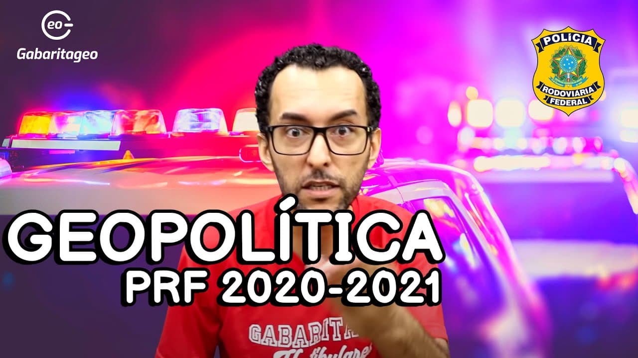 Thumbnail: PRF 2020-21 | Geopolítica Brasileira | Distribuição espacial da população no Brasil