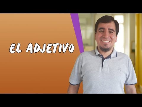 Thumbnail da aula: El Adjetivo - Brasil Escola
