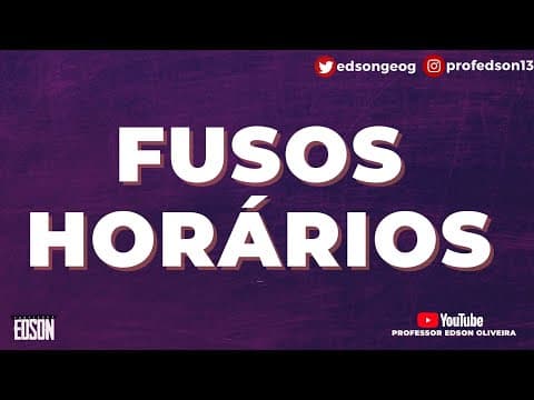 Thumbnail da aula: Fusos Horários #Geografia #Enem #ufrgs