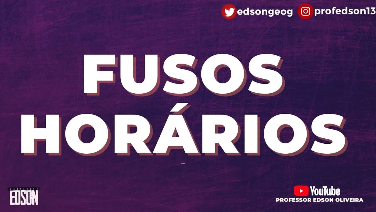 Thumbnail: Fusos Horários #Geografia #Enem #ufrgs