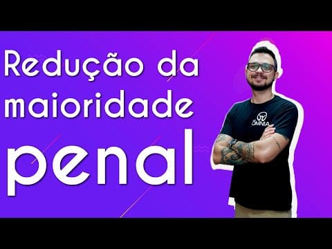 Thumbnail da aula: Redução da maioridade penal - Brasil Escola