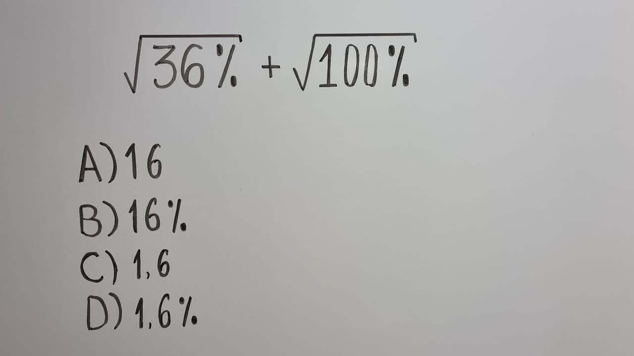 Thumbnail: 🔥 HELP MATEMÁTICA BÁSICA -  Raiz quadrada de porcentagem - Fácil!  #375