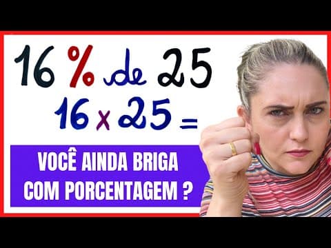 Thumbnail da aula: DICA INCRÍVEL DE PORCENTAGEM!