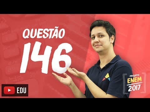 Thumbnail da aula: Enem 2016 - Matemática | Questão 146 (Caderno Rosa)