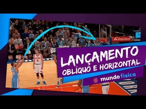 Thumbnail da aula: 🚗 Cinemática (6/8): Lançamento horizontal e oblíquo - Física - ENEM