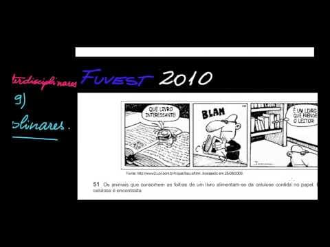 Thumbnail da aula: fuvest 2010 1 fase biologia q51  55 HD